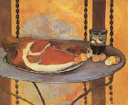 Paul Gauguin Still life with ham (mk07) oil painting picture wholesale